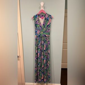 Lilly Pulitzer Pearce Maxi Dress. Print: How Do You Like Me Prowl